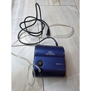 Philips Respironics OptionHome Compressor Model 1060509 Blue Tabletop Unit A5